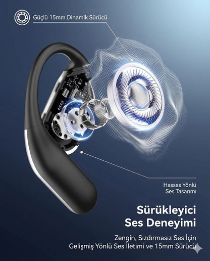TECHESSA™ Yapay Zeka Destekli Akıllı Kulaklıklar - 144+ Dilde Anında Çeviri (Abonelik Ücreti Yok)