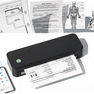 Techessa Mobil Yazıcı – Mürekkepsiz, Taşınabilir ve Pratik Baskı Çözümü