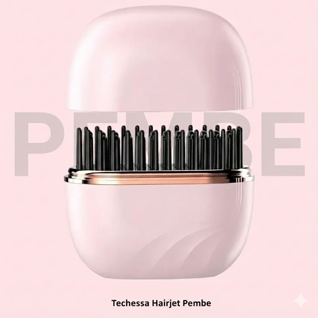 Techessa Hairjet: Kablosuz Saç Düzleştirici (Cep Boy) - Görsel 4